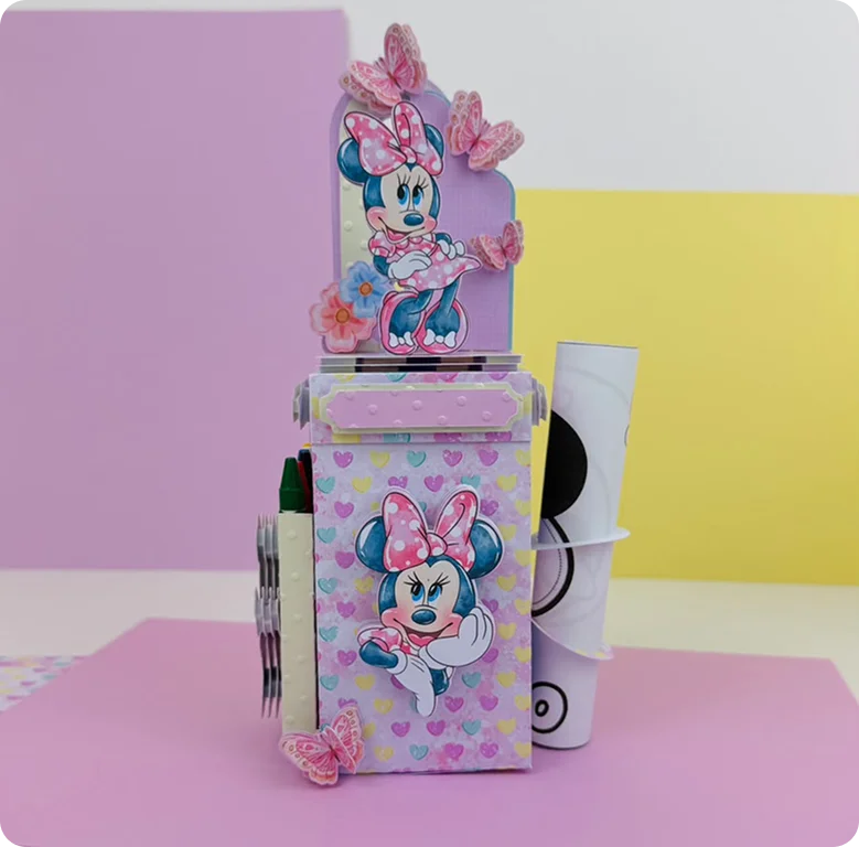 Kit para colorir da Minnie